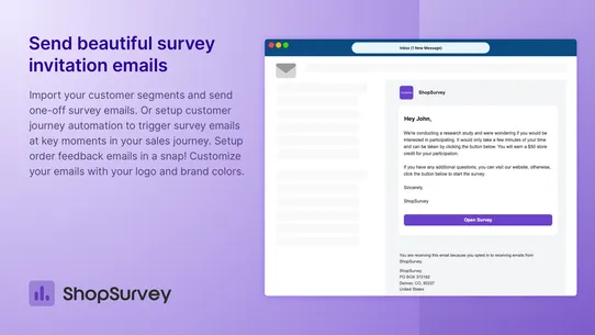 ShopSurvey ‑ Surveys &amp; Forms screenshot