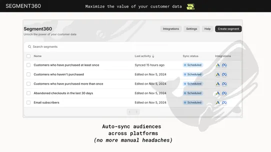 SEGMENT360 AI‑Driven Audiences screenshot