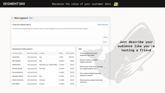 Audience Insights &amp; Activation screenshot