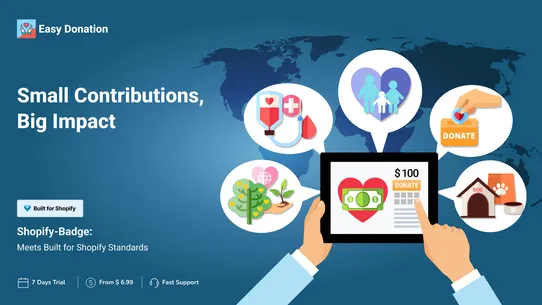 Zestard ‑ Easy Donation screenshot