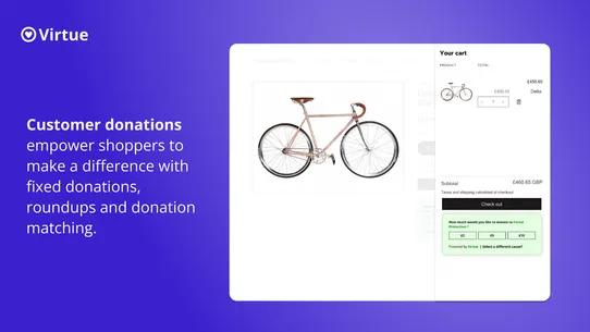 Virtue ‑ Charity Donations screenshot