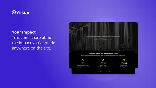 Virtue ‑ Charity Donations screenshot