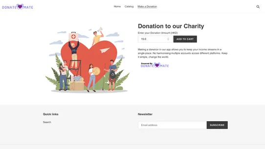 DonateMate for Donations screenshot