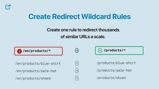 DA Redirects screenshot