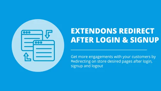 Extendons Redirect After Login screenshot