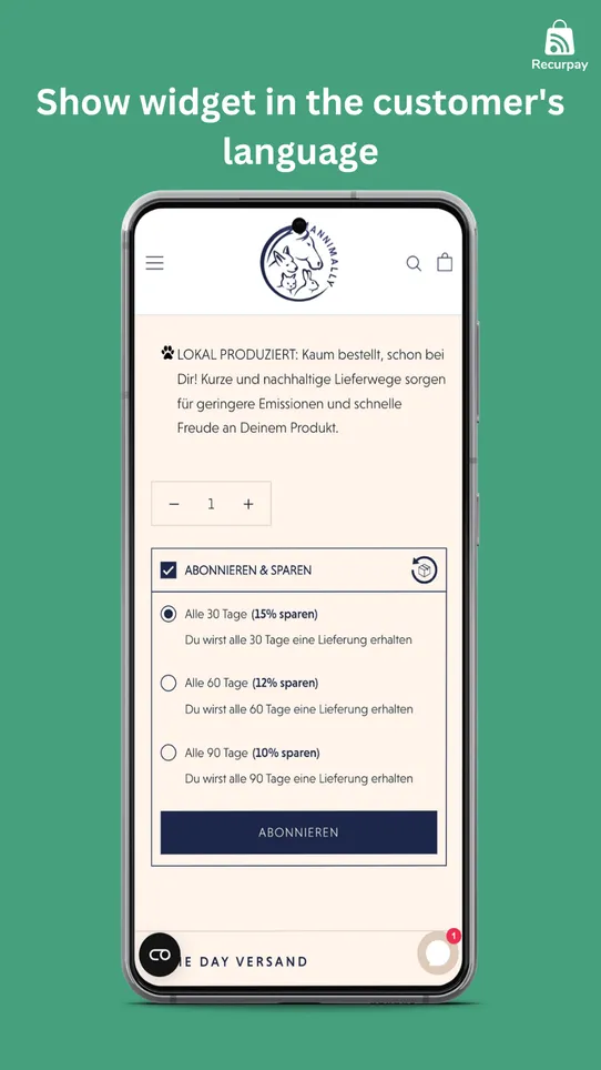 Recurpay Subscription App screenshot