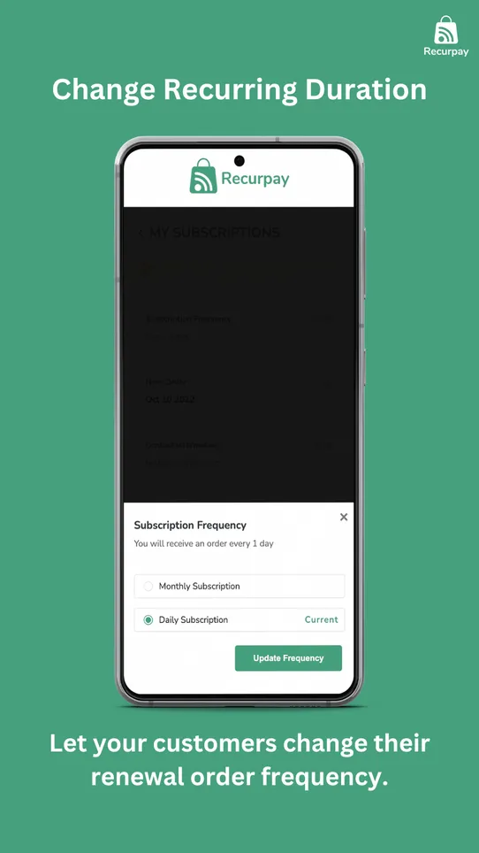 Recurpay Subscription App screenshot