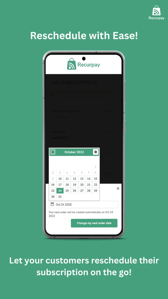 Recurpay Subscription App screenshot