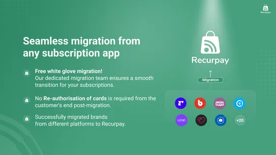 Recurpay: Subscriptions app screenshot