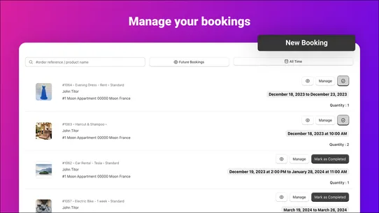 IzyRent: Rentals &amp; Bookings screenshot