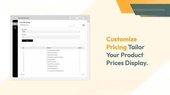 ESTS Hide Price screenshot