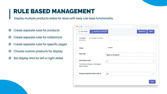 Quick Product Navigator Slide screenshot