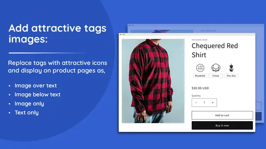 Addify ‑ Product Tag Image screenshot