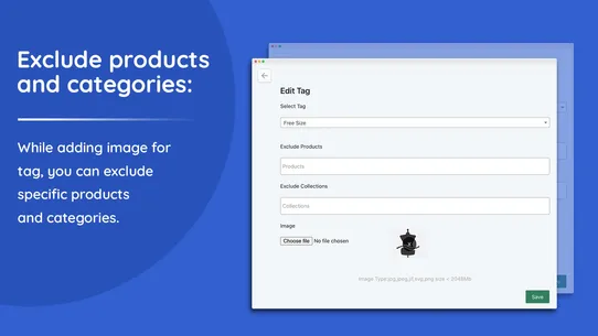 Addify ‑ Product Tag Image screenshot