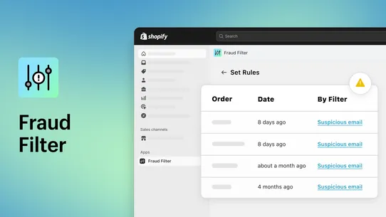 Fraud Filter screenshot
