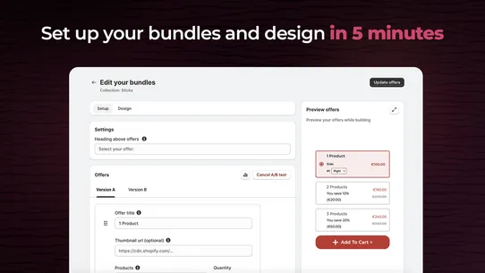 Wide Bundles ‑ Quantity Breaks screenshot