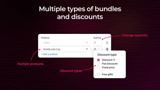 Wide Bundles ‑ Quantity Breaks screenshot