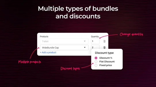 Wide Bundles ‑ Quantity Breaks screenshot