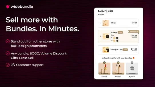 Wide Bundles ‑ Quantity Breaks screenshot