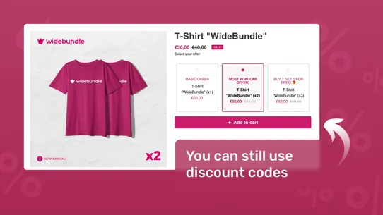 Wide Bundles ‑ Quantity Breaks screenshot