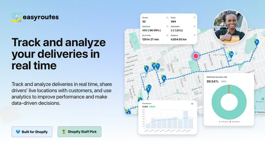 EasyRoutes Local Delivery screenshot