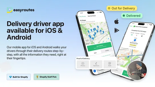 EasyRoutes Local Delivery screenshot