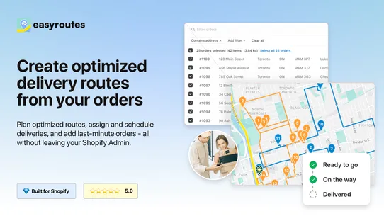 EasyRoutes Local Delivery screenshot
