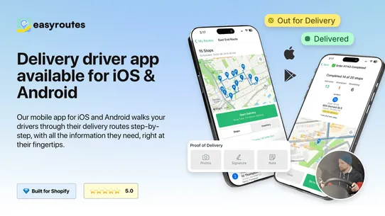 EasyRoutes Local Delivery screenshot