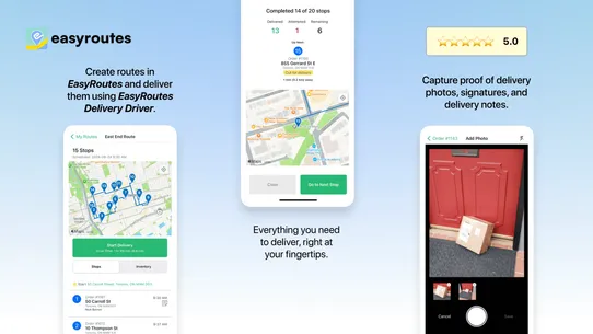 EasyRoutes Local Delivery screenshot