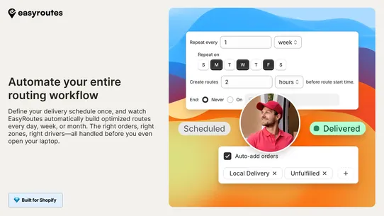 EasyRoutes Local Delivery screenshot