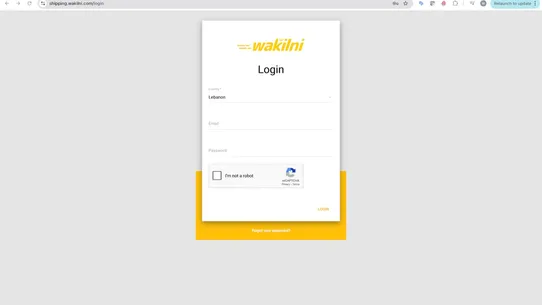 Wakilni screenshot