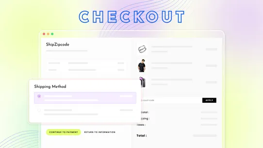 Shipping &amp; Delivery ‑ ShipZip screenshot