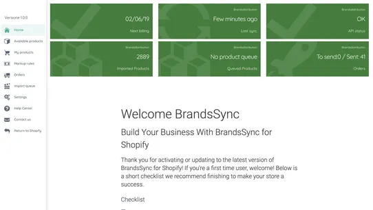 BrandsSync | Dropshipping screenshot