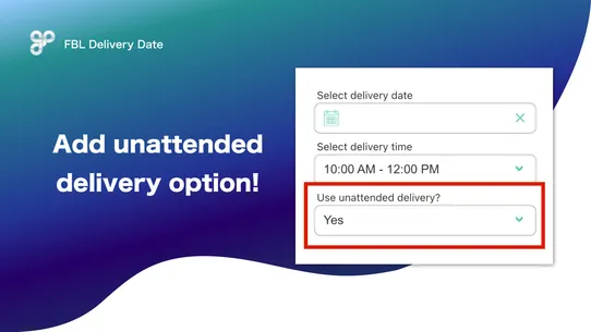 FBL DELIVERY DATE screenshot