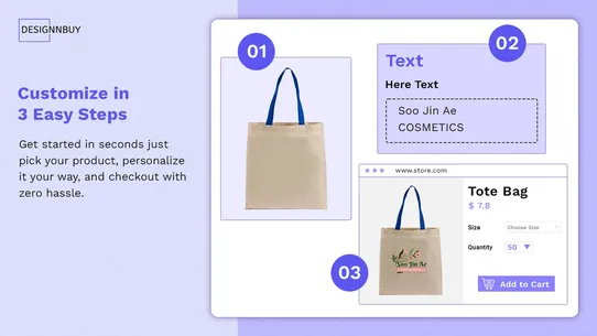 DesignO Product Personalizer screenshot