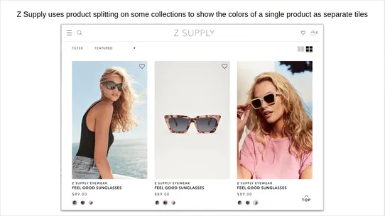 Spot Search, Filters &amp; Merch screenshot