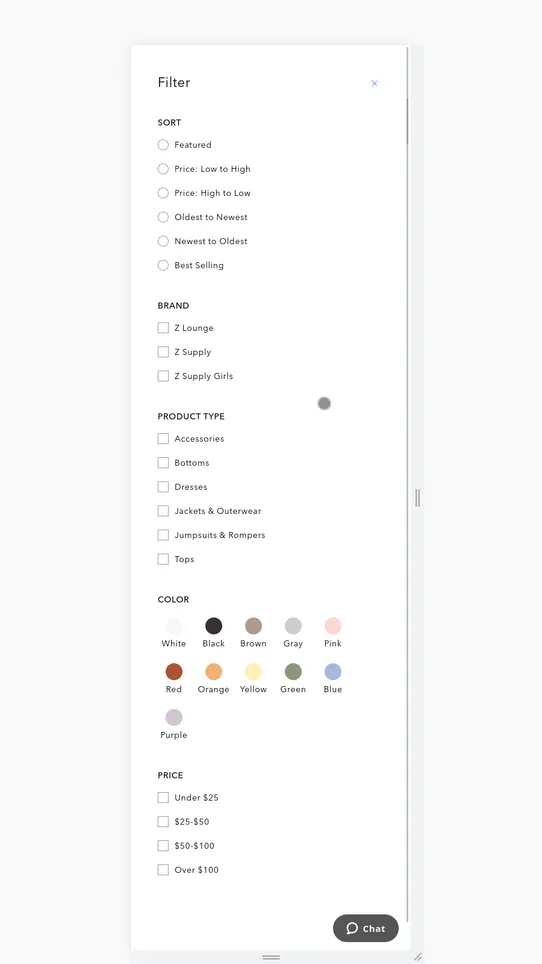 Spot Search, Filters &amp; Merch screenshot