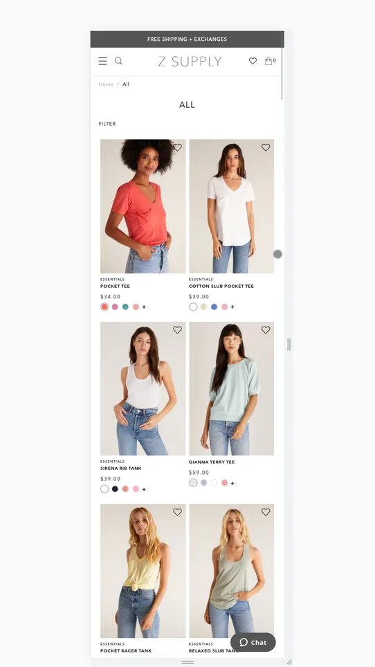 Spot Search, Filters &amp; Merch screenshot