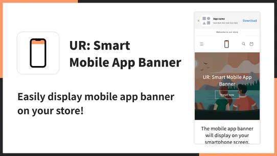 UR: Smart Mobile App Banner screenshot