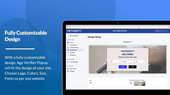 Metizsoft AGE VERIFIER screenshot