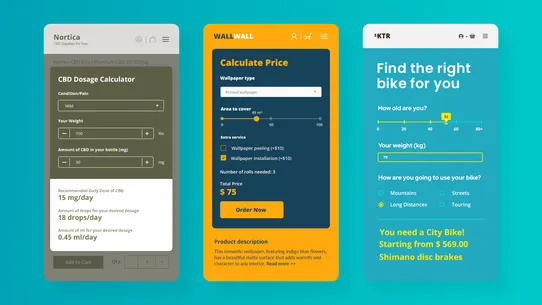 Calconic ‑ Calculator Builder screenshot