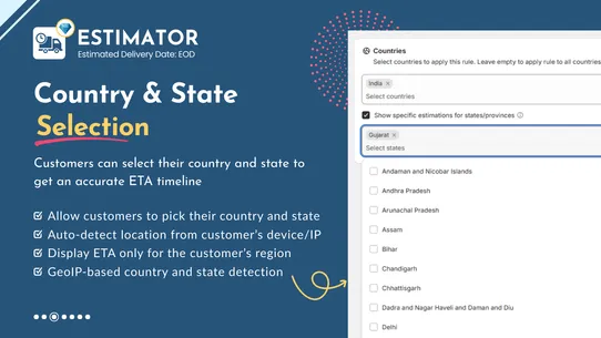 Estimated Delivery Date: EOD screenshot