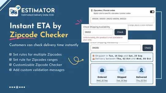 Estimated Delivery Date: EOD screenshot