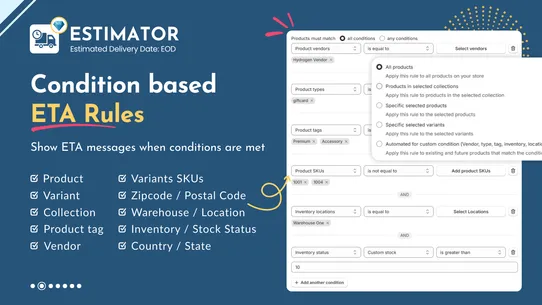 Estimated Delivery Date: EOD screenshot