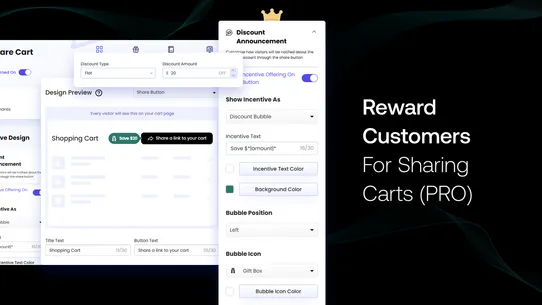 Bevy Share Cart ‑ Social Link screenshot
