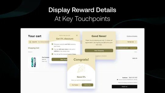Bevy Share Cart ‑ Social Link screenshot