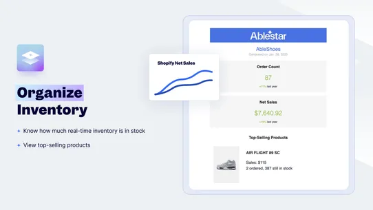 Ablestar Email Reports screenshot