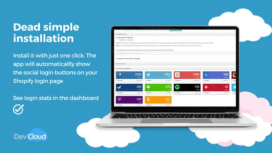 Social Login by DevCloud screenshot