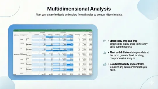 Cube Reports: Data Pivot screenshot
