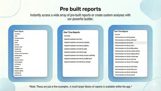 Cube Reports: Data Pivot screenshot